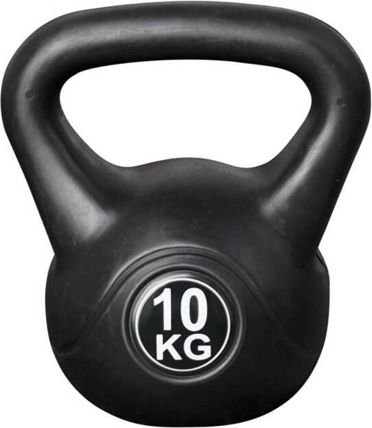 IVOL Kettlebell voor binnen en buiten Kunststof Zwart 10 kg