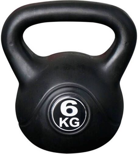 IVOL Kettlebell voor binnen en buiten Kunststof Zwart 6 kg