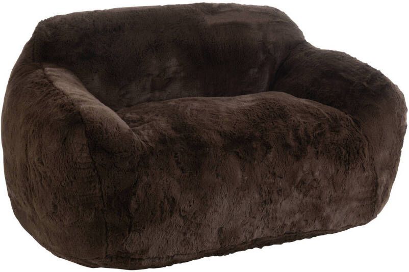 J-Line Fauteuil Cutie Polyester Bruin Large 152x110x81cm