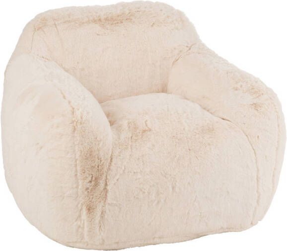 J-Line Fauteuil Cutie Polyester Creme Small 99x98x75cm