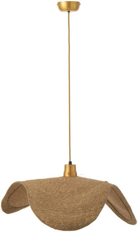 J-Line Hangende Lamp Moonj Gras Naturel Medium 75x65x8cm