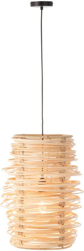 J-Line Hanglamp Wea Rotan Naturel 38x38x50cm