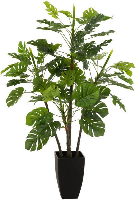 J-Line Philodendron In Pot Plastiek Groen Large 73x73x117cm