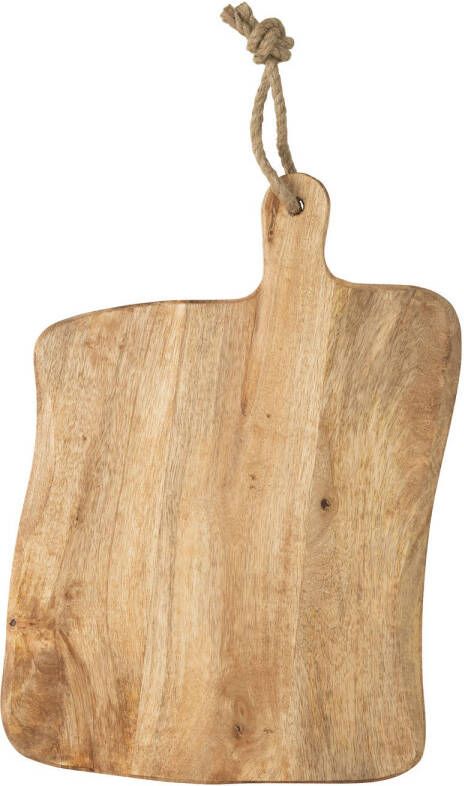 J-Line Snijplank Vierkant Organic Hout 41.5x29x2.5cm