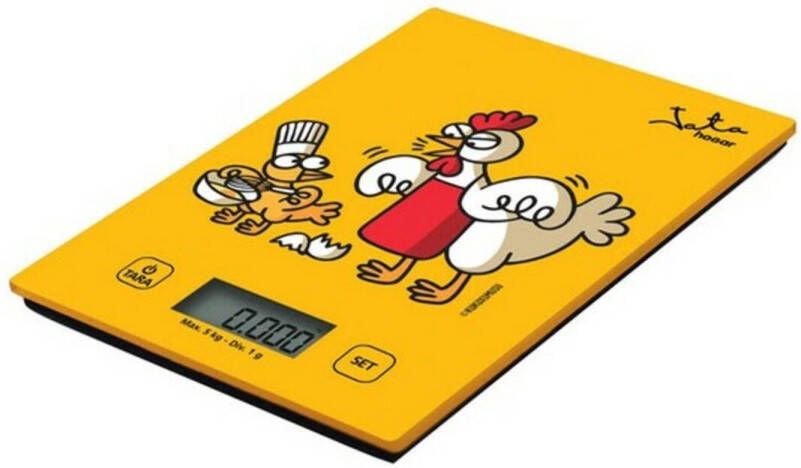 Jata keukenweegschaal 731K Geel 5 kg