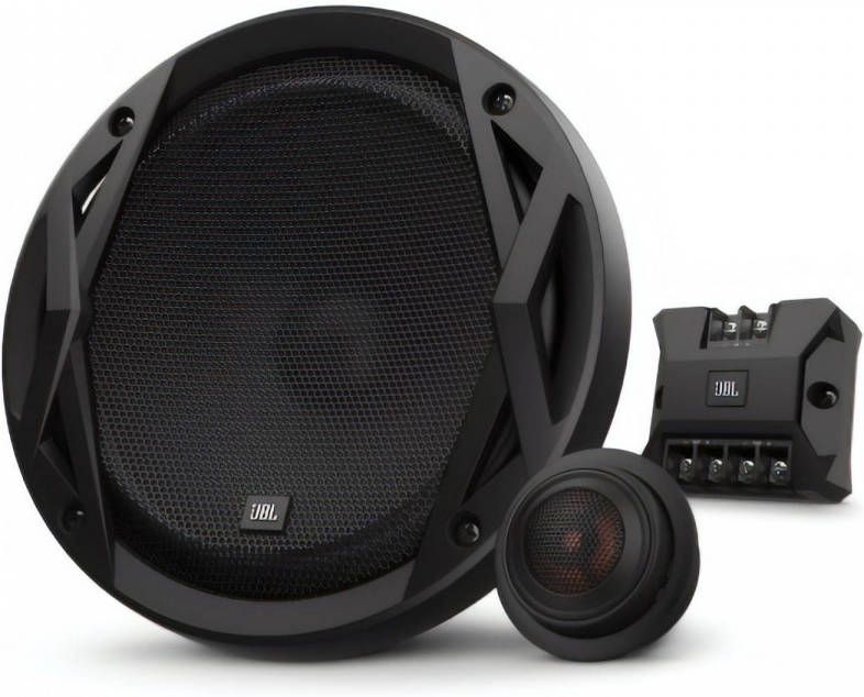 JBL Club 6500C speakerset tweeweg component 6 5&apos;&apos; 180W zwart