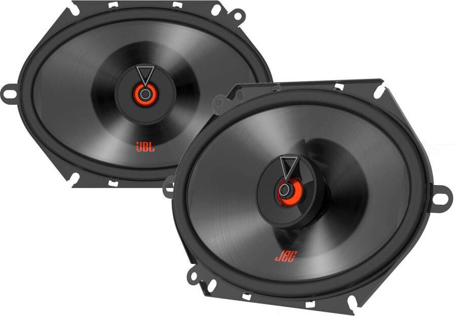 JBL Club 8622F speakerset tweeweg coaxiaal 6 x 8 inch 180W zwart