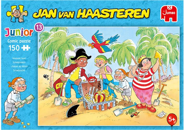 Jumbo Jan van Haasteren Legpuzzel Junior Schattenjacht 150st.