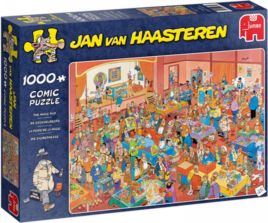 Jumbo Jan van Haasteren puzzel de goochelbeurs 1000 stukjes