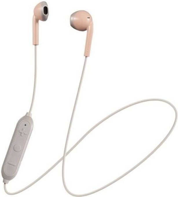 JVC Bluetooth-oortje In-ear Anti-transpiratie HA-F19BT-PTE poeder roze grijs bruin