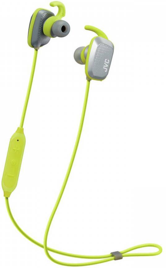 JVC HA-ET65BV-A Bluetooth Fin+Beflex draadloze oordopjes (Kleur: grijs)