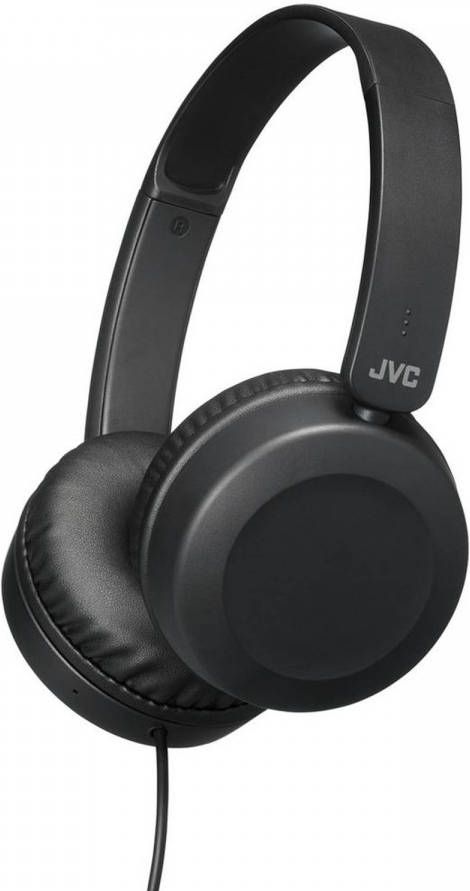 JVC HA-S31M On Ear inclusief microfoon koptelefoon (Kleur: zwart)