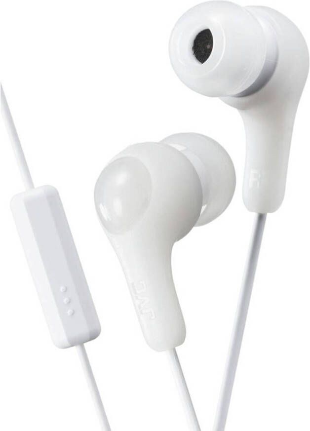 JVC Oortelefoon HA-F7X In-Ear + Microfoon Wit
