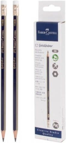 Kangaro Potlood FC Goldfaber HB met gum 12 stuks