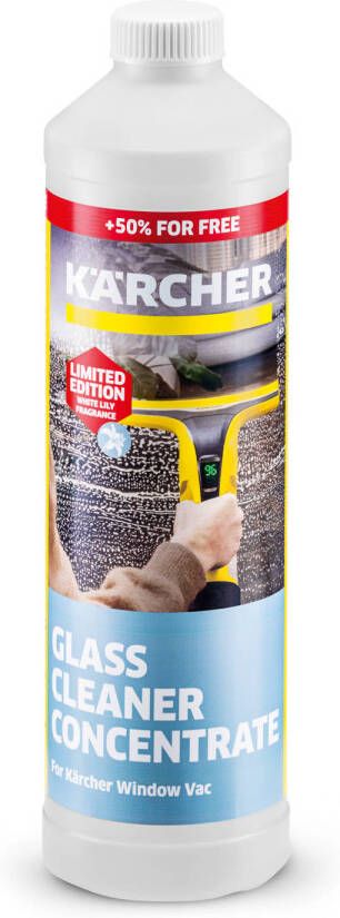 Karcher Glasreiniger Concentraat RM 500 Limited Edition Witte Lelie 750 ML