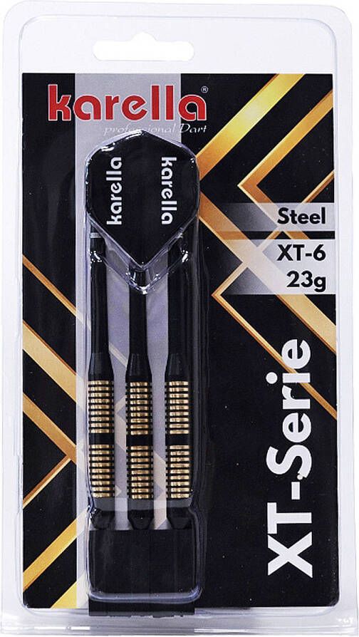 Karella XT-6 steeltip darts 23 gram