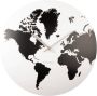 Karlsson Wall clock World Map metal white - Thumbnail 2