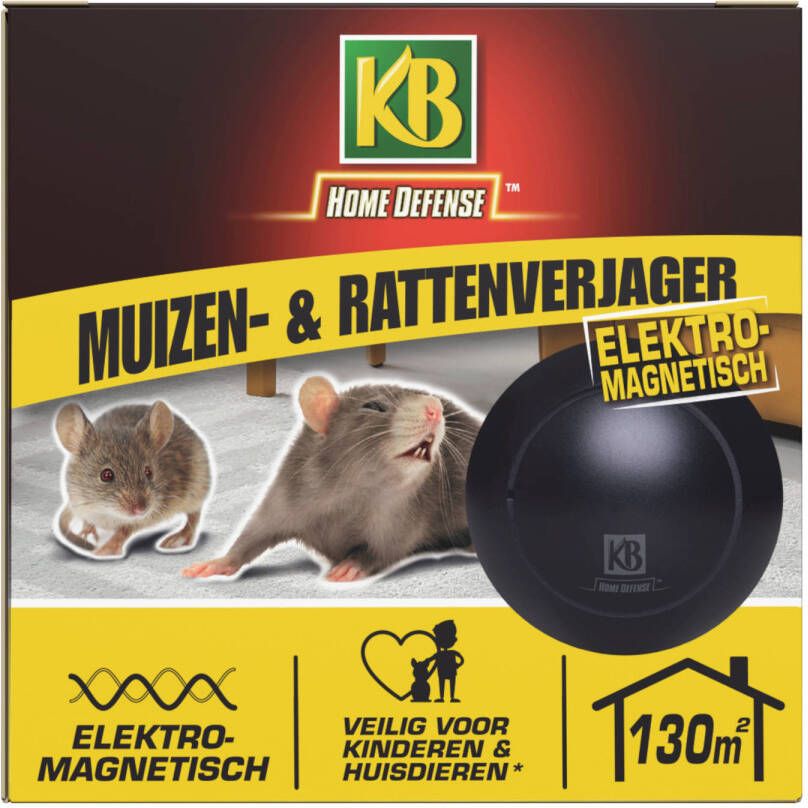 KB Home Defense Kb Muizen- En Rattenverjager Elektromagnetisch