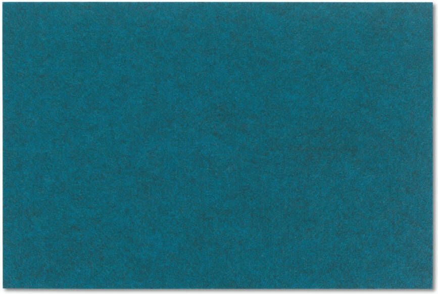 Kela Keuken placemat Alia 30 x 45 cm vilt blauw