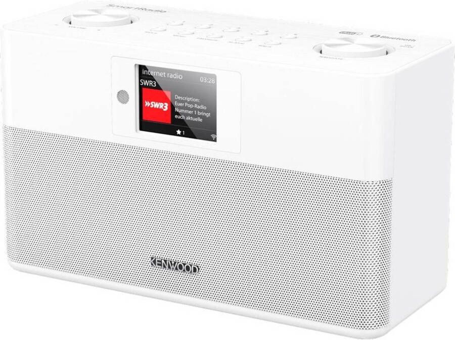 Kenwood CR-ST-100S Wit | Radio s | Beeld&Geluid Audio | 0019048230812 - Foto 3