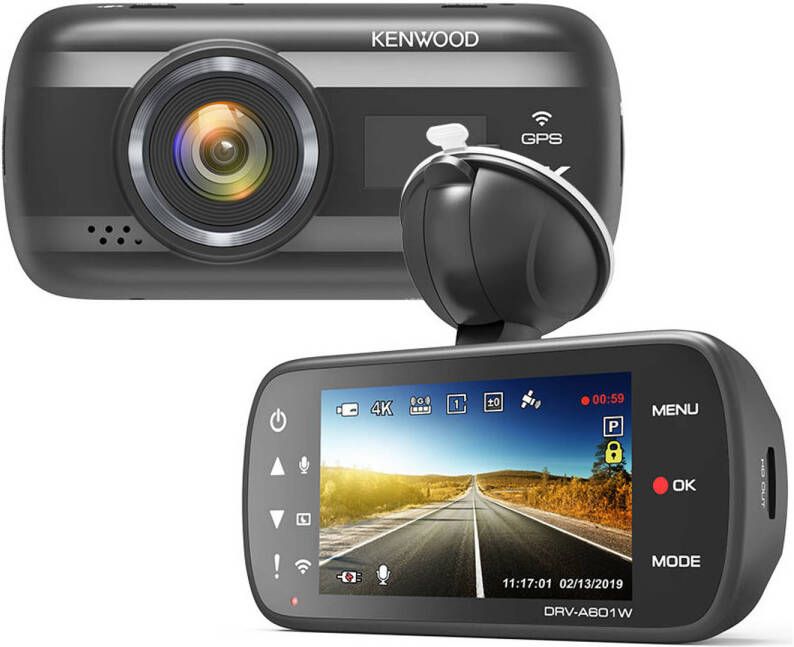 Kenwood DRV-A601W 64gb Wifi GPS 4K dashcam