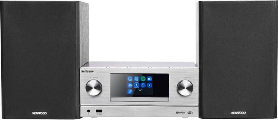 Kenwood M-9000S Smart Wifi Micro Systeem Zilver