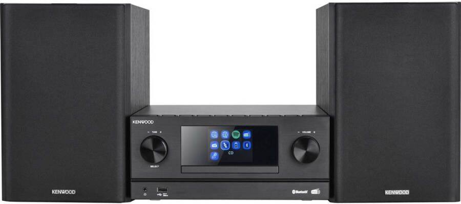 Kenwood M-9000S Smart Wifi Micro Systeem Zwart