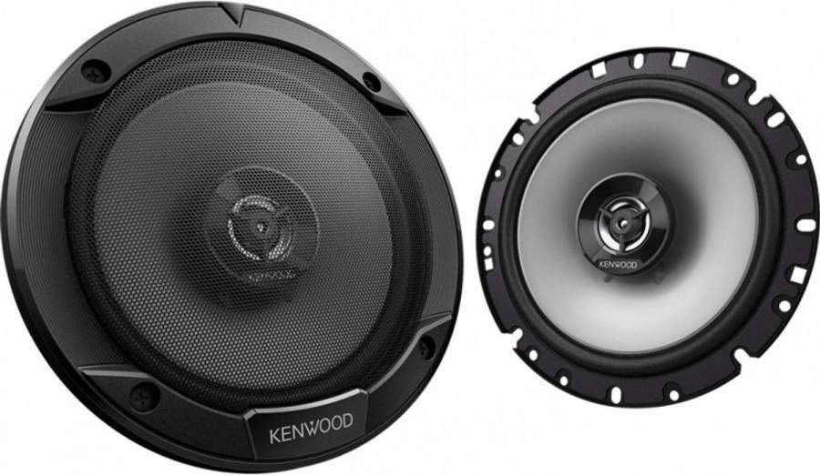 Kenwood speakerset tweeweg coaxiaal KFC-S1766 300 Watt zwart