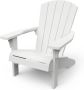 Keter Troy Adirondack Tuinstoel set van 2 85x80x96 5cm Wit - Thumbnail 3