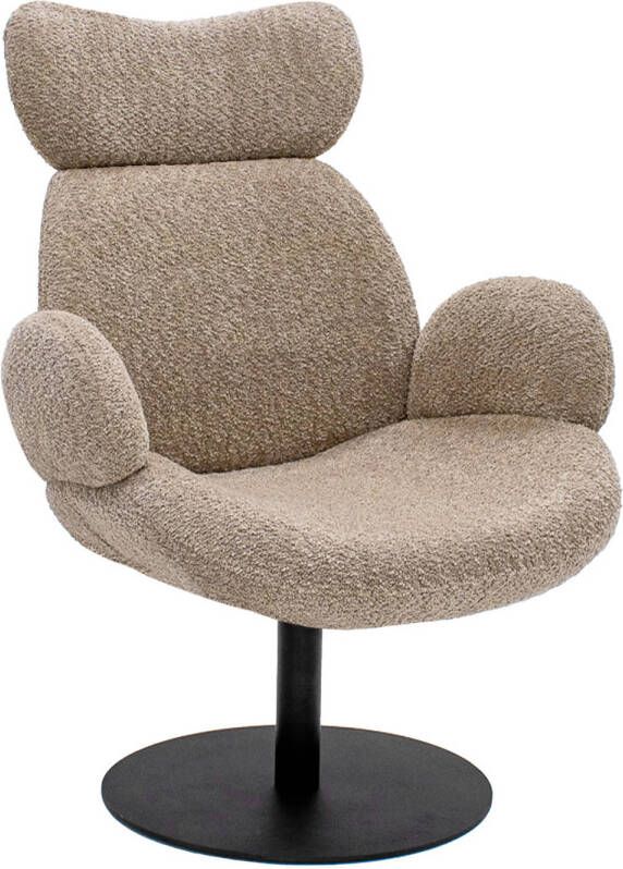 Kick Collection Kick draaifauteuil Lev Beige