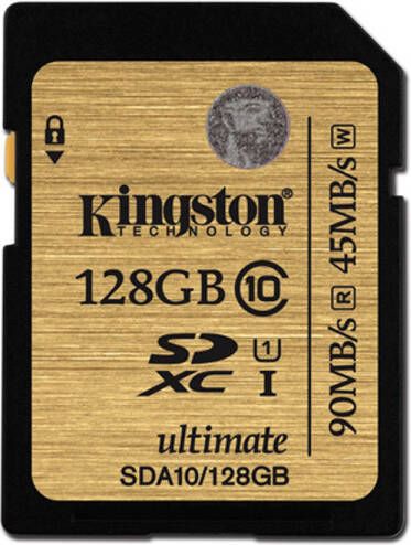 Kingston SDXC Ultimate UHS-I 128GB