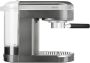 KitchenAid Espressomachine Artisan koffiemachine met slimme sensortechnologie stoompijpje en accessoires Grijs - Thumbnail 3