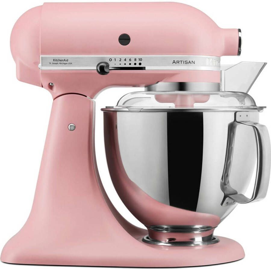 Kitchenaid Keukenmachine Artisan kantelbare kop dried rose 4.8 liter 5KSM175PSEDR - Foto 2