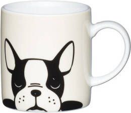 KitchenCraft Espresso Kopje Franse Bulldog 80ml