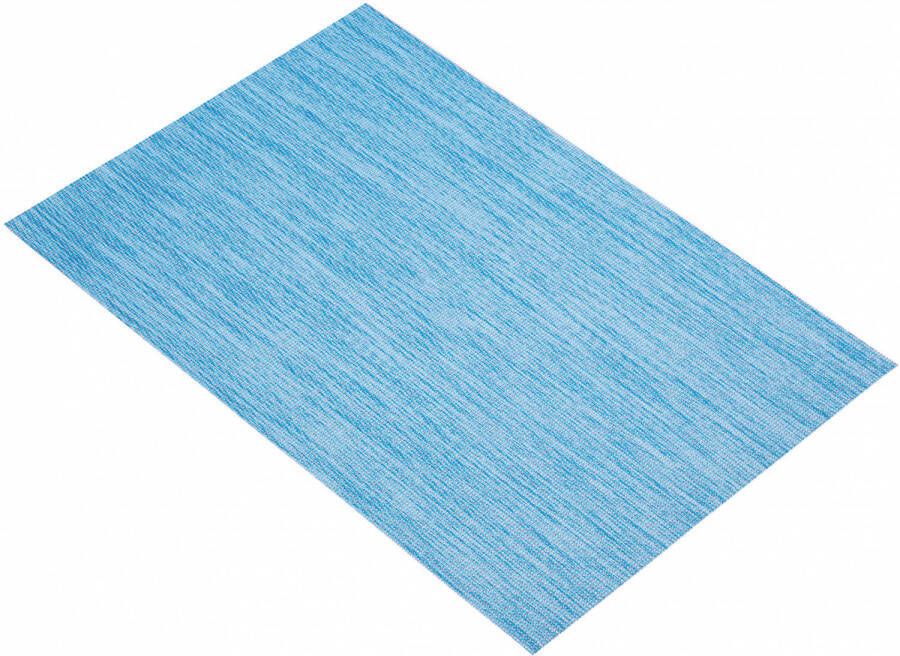 KitchenCraft placemat 30 x 45 cm PVC polyester blauw paars