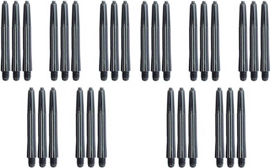 Knaak Darts Set zwarte dart shafts 10 sets (30 stuks) Inbetween darts shafts Cadeau