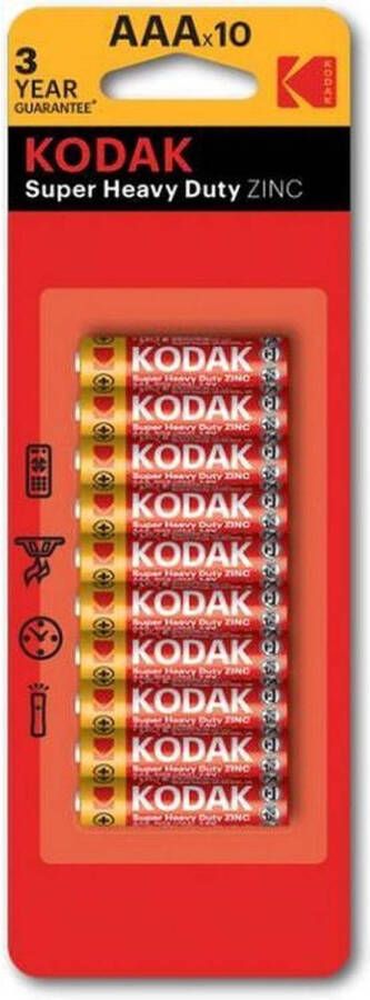 Kodak AAA Batterijen Extra Heavy Duty Goede kwaliteit Batterijen Mini Penlite 50 Stuks