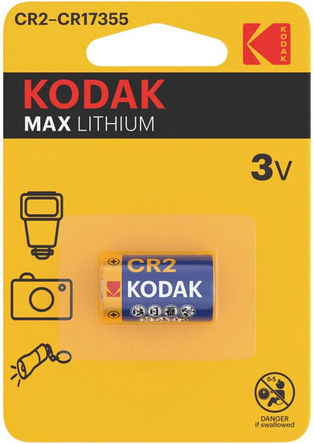 Kodak Max Lithium CR2 battery (1 pack)