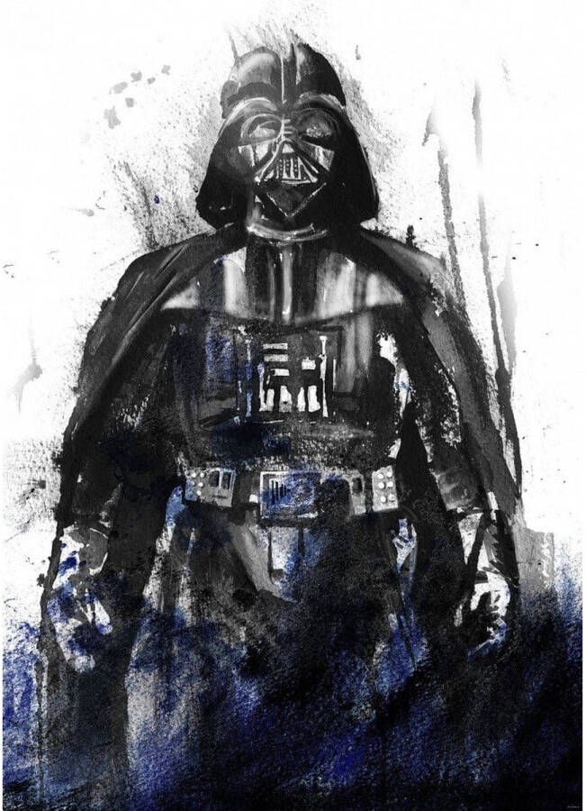 Komar Star Wars Watercolor Vader Vlies Fotobehang 200x280cm 4 banen online kopen