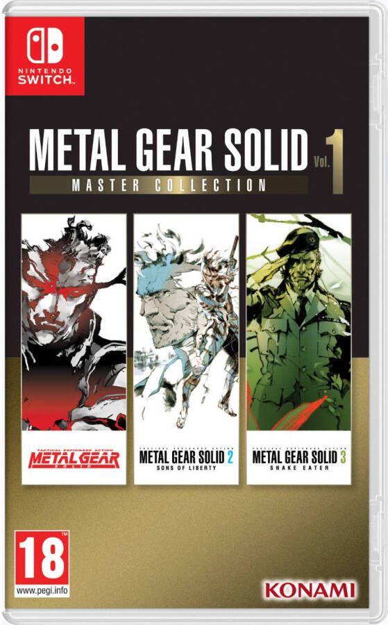 Konami Metal Gear Solid: Master Collection Vol.1 Nintendo Switch