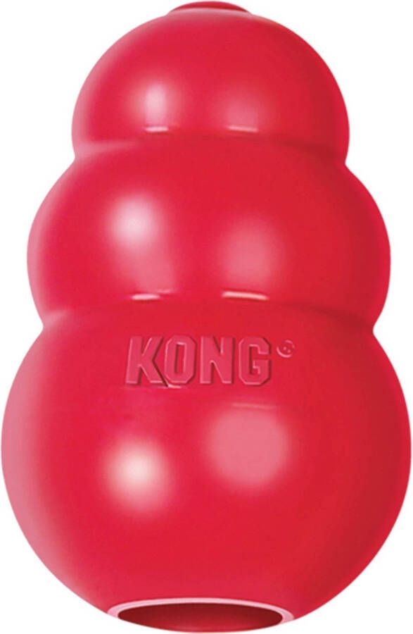 Kong hond Classic rubber XXL rood