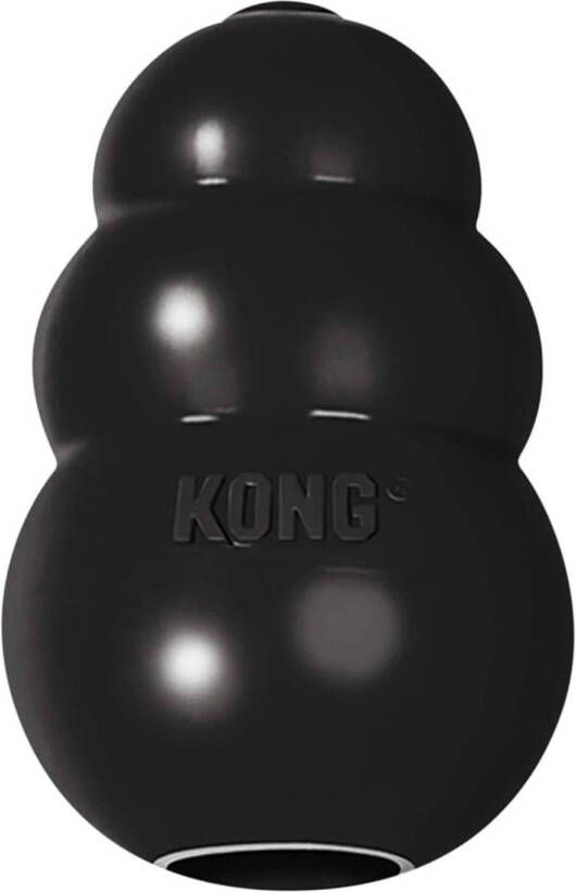 Kong Extreme Vulbaar speelgoed Zwart XL 12 6x8 7 cm