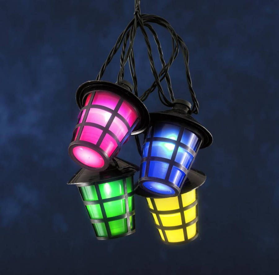 Konstsmide LED lantaarnsnoer 4162 multicolor