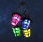 Konst Smide Konstsmide 4162 Snoerverlichting 20 lamps LED gekleurde lantaarns 475 cm 24V voor buiten multicolor - Thumbnail 2