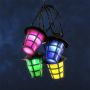 Konst Smide Konstsmide 4164 Snoerverlichting 40 lamps LED gekleurde lantaarns 975 cm 24V voor buiten multicolor - Thumbnail 2