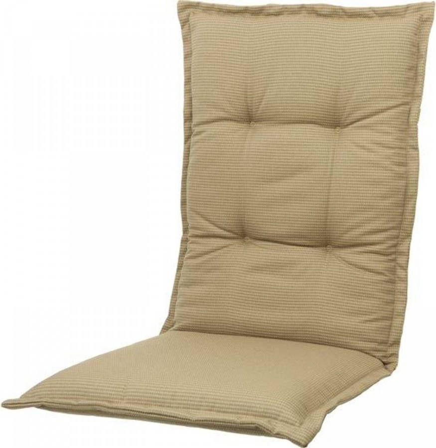 Kopu Tuinkussen Hoge rug ® Manchester Sand 125x50 cm Extra comfort