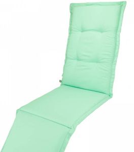 Kopu Deckchairkussen Prisma Aquamarine | Afmeting 200 x 50 cm | Extra comfortabel schuim