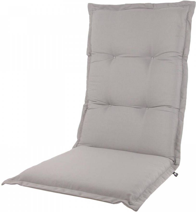 Kopu Tuinkussen Hoge rug ® Prisma Silver 125x50 cm Extra comfort
