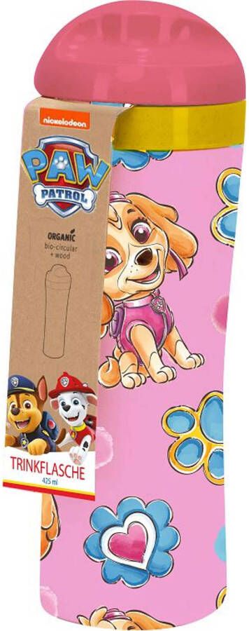 Koziol Bio-Circulair Oase Drinkfles 425 ml Paw Patrol Gerecycled Zonnebloemolie Multicolor