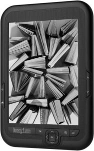 Kruger&Matz Kruger & Matz Library 4 E-reader 6-inch 8 GB inclusief beschermhoes en koptelefoon zwart